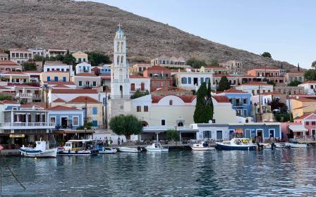 port of Chalki, Greece