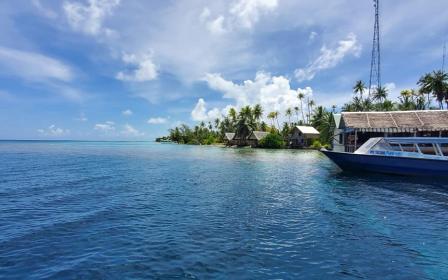 port of Fakarava, French Polynesia