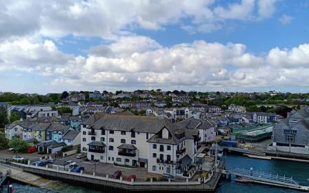 cruise port of Falmouth, England