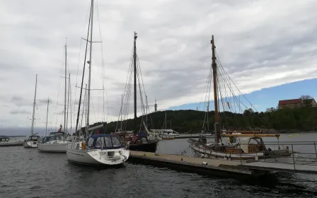 POrt of Kristiansand, Norway