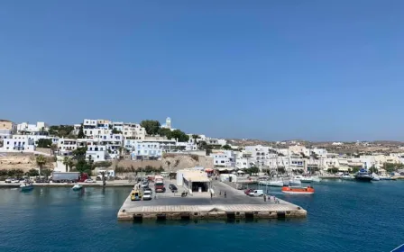 port of Milos, Greece