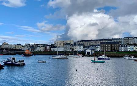 Portrush, Northern Ireland marina bay