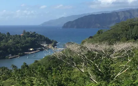 port of Tahuata, French Polynesia