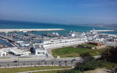 port of Tangier, Morocco