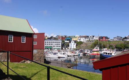 port of Thorshavn, Faroe Islands