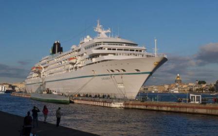 Phoenix Reisen MS Amadea cruise ship sailing from homeport