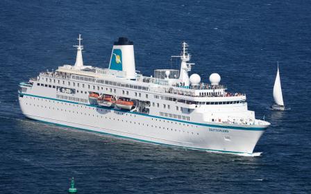 Phoenix Reisen MS Deutschland cruise ship sailing from homeport