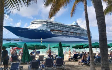 Marella Explorer 2 cruise ship sailing to homeport