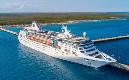 Royal Caribbean Empress Of The Seas cruise ship sailing from home port