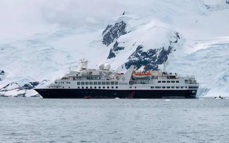 Silversea Cruises Silver Explorer cruise ship sailing from home port