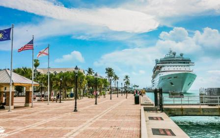 Key West cruise ship port, USA