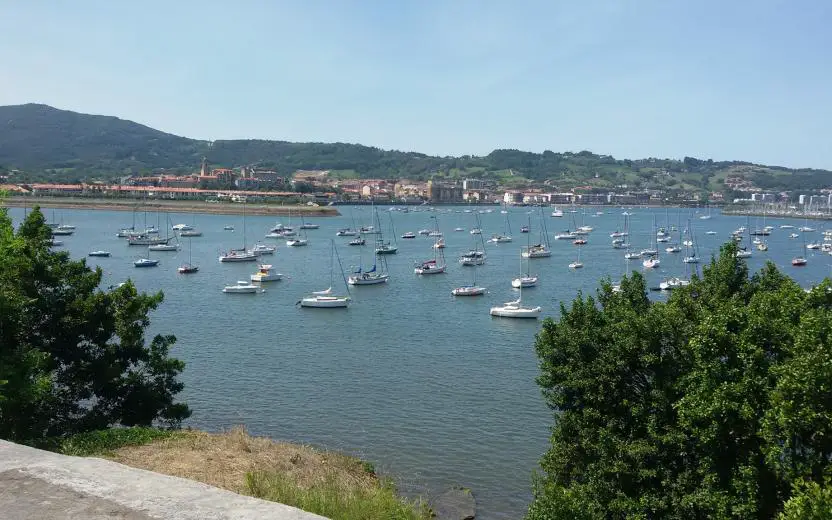 port of Hendaye, France