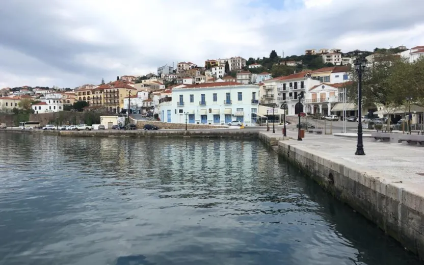 cruise port of Pylos, Greece