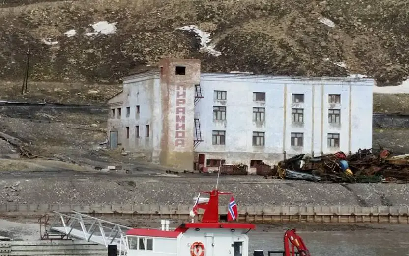 port of Pyramiden, Spitzbergen