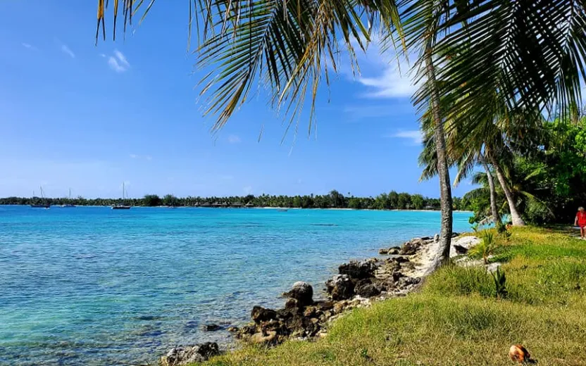 Port of Rangiroa, French Polynesia