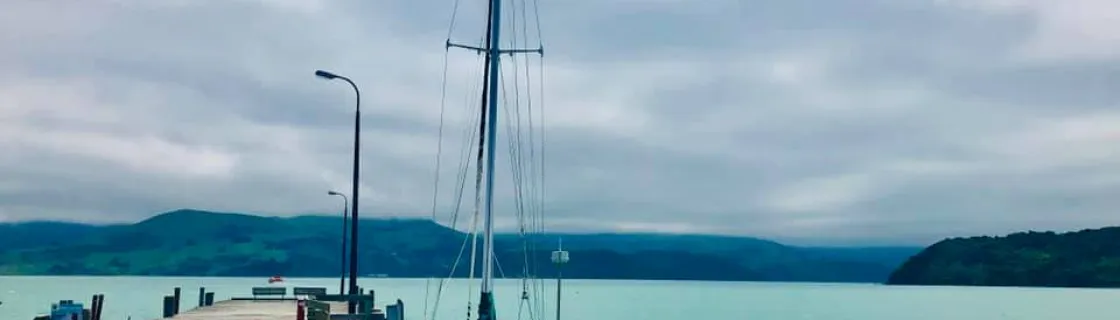 port of Akaroa, New Zealand