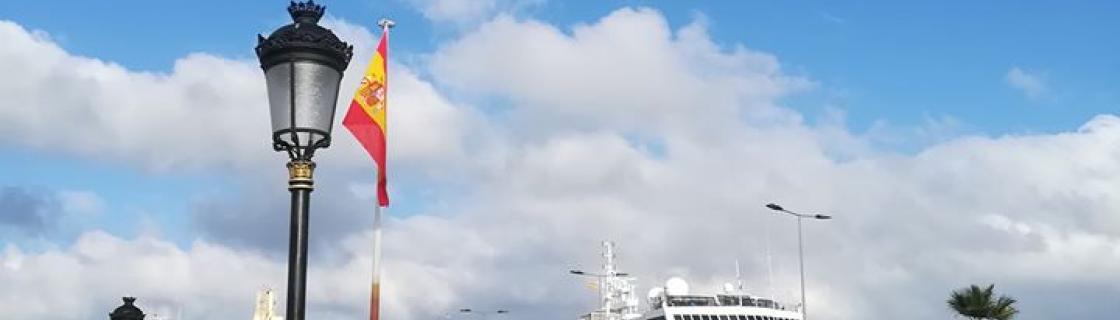 port of Ceuta, Spanish Morocco