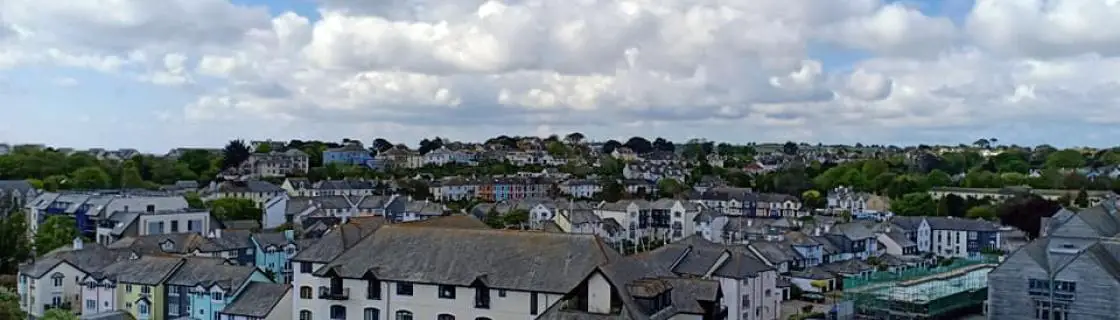 cruise port of Falmouth, England