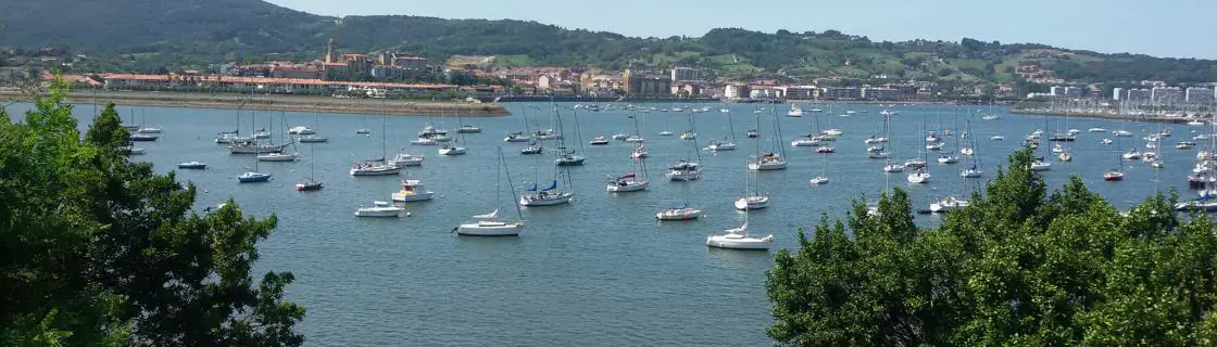 port of Hendaye, France