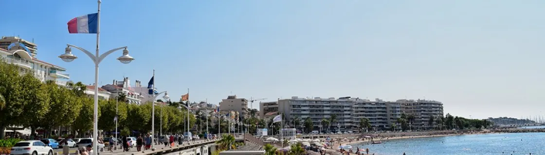 port of Saint Raphael, France