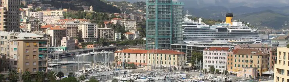 cruise ship in Savona, Italy