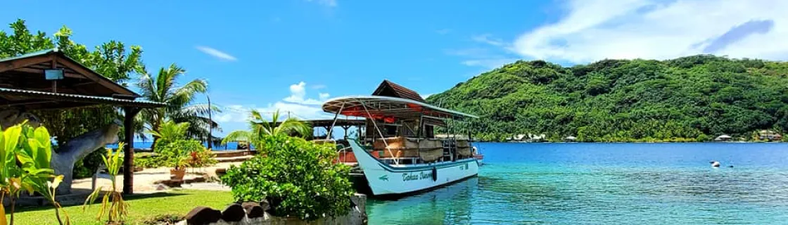 port of Tahaa, French Polynesia