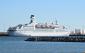 Cruise ship docked at the port of Bunbury, Australia