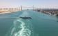 cruise ship in Suez Canal, Egypt